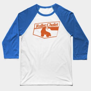 Brown orange Roller Challet Baseball T-Shirt